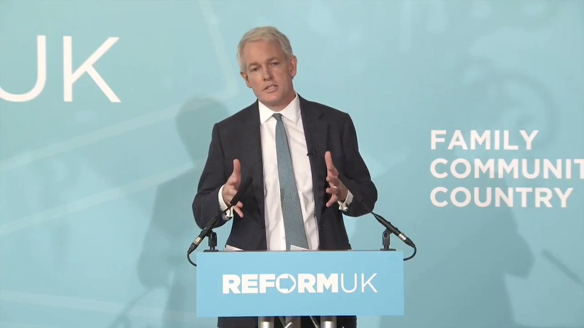 Danny Kruger will head up Reform UK’s new Department for Preparing for Government. ✅