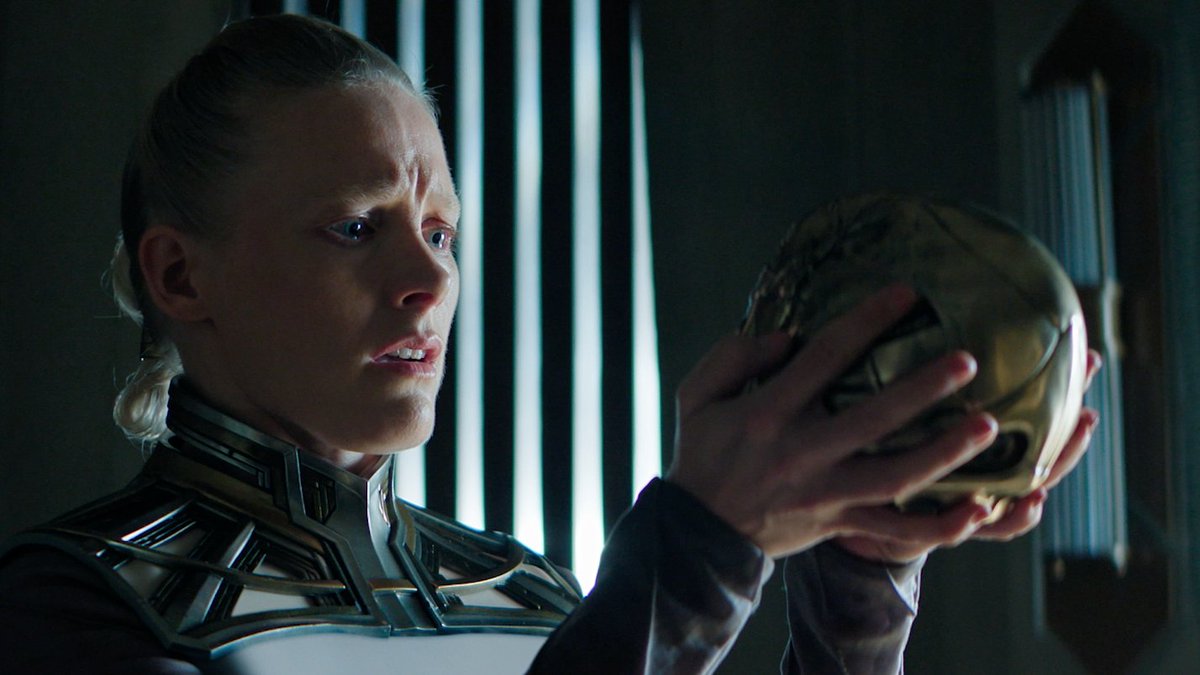 Eyes shift to Demerzel as the Inherited await their savior.