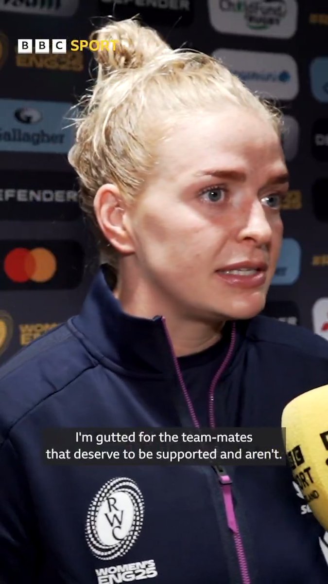 🗣️ "I'm gutted for the team-mates that deserve to be supported and aren't" Sarah Bonar, Evie Gallagher and Rachel McLachlan on the unclear future for the Scotland women's rugby team. #BBCRugby