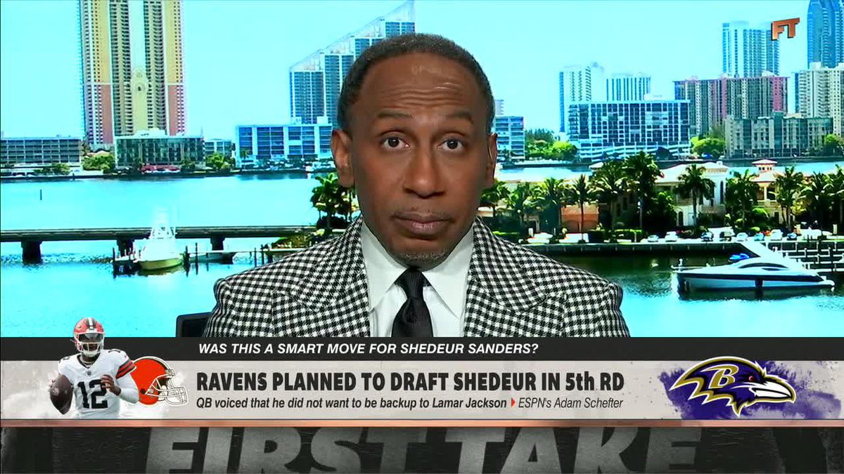 .Cam Newton weighs in on Shedeur Sanders saying he didn't want to be drafted by the Ravens. "I think if I'm Shedeur, you would ideally want to learn behind a guy like Lamar [Jackson]."