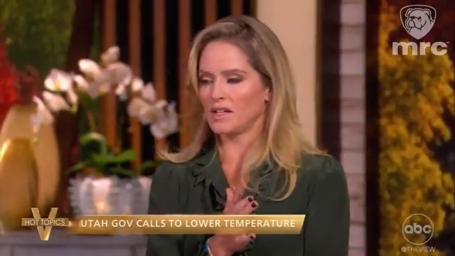The View whines that people shouldn't be blaming the left for Charlie Kirk's assassination, with Sara Haines claiming politics isn't to blame. Having bullet casings with "Hey fascist, catch" written on them sounds pretty political.
