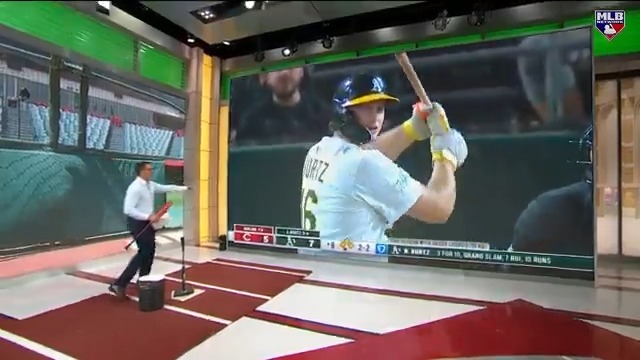 “This is no flash in the pan. This is one of the best hitters in the game for the foreseeable future…” Mark DeRosa dives in on Athletics 22-year-old Nick Kurtz, who is slashing .321/.424/.712 with 31 HR over his last 82 games!