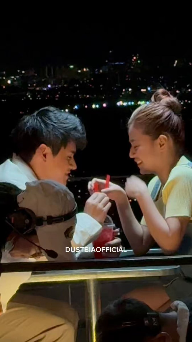 𝐒𝐈𝐗𝐓𝐇 𝐋𝐄𝐕𝐄𝐋 𝐔𝐍𝐋𝐎𝐂𝐊𝐄𝐃! In the middle of the shoot, with all the lights and noise around, Dustin and Bianca find their own small world. Smiles, giggles, and quiet talks over one glass with two straws turn into a moment that feels like it belongs only to them. Reaching 600k views for Kinakabahan MV feels just as warm and genuine. Every stream adds to the story, every supporter helps build these milestones into memories we will always treasure. Their world inspires ours. As we celebrate this sixth treasure, let us continue streaming, sharing, and inviting more hearts to join. Level seven is waiting and the adventure continues.