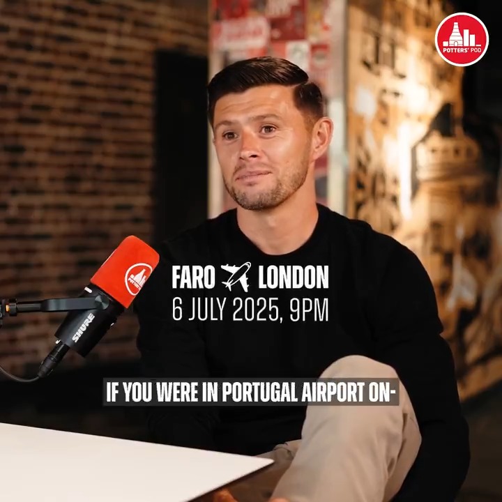 Calling all Potters 🚨 Were you in Portugal this summer? ✈️ Do you have a Club crest on your leg? ✒️ #PottersPod is searching for the Stokie who, unknowingly, helped to sign Cressy 🕵️