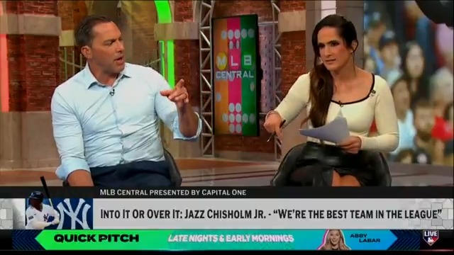 Jazz Chisholm Jr:. “We (the Yankees) are the best team in the league.” Into it or over it? #MLBCentral