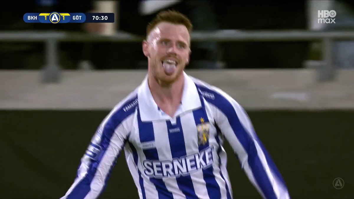 Tobias Heintz är tvåmålsskytt! IFK Göteborg leder med 2-1 📲 Se matchen på HBO Max