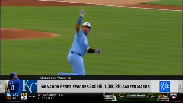 Is Salvador Perez headed for Cooperstown? #MLBCentral reacts to the Kansas City Royals captain reaching the 300 HR and 1,000 RBI marks of his career.