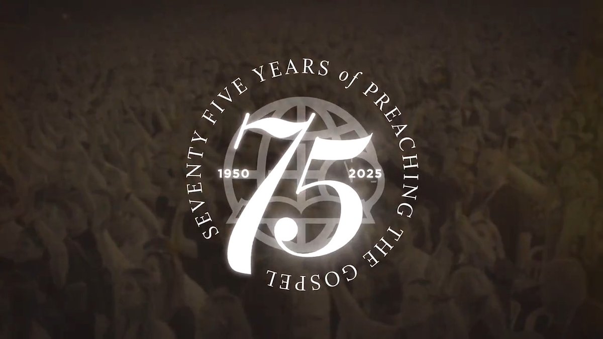 On September 15, 1950, my father Billy Graham founded the Billy Graham Evangelistic Association BGEA with the goal of taking the Gospel message to the ends of the earth, through every means possible. We give God the glory that 75 years later we are still living out that calling! We thank Him for every opportunity to proclaim the only truth that can save souls for eternity—that Jesus Christ shed His blood and died on a cross for our sins, was buried, and God raised Him to life on the third day. “This is a faithful saying and worthy of all acceptance, that Christ Jesus came into the world to save sinners” (1 Timothy 1:15).