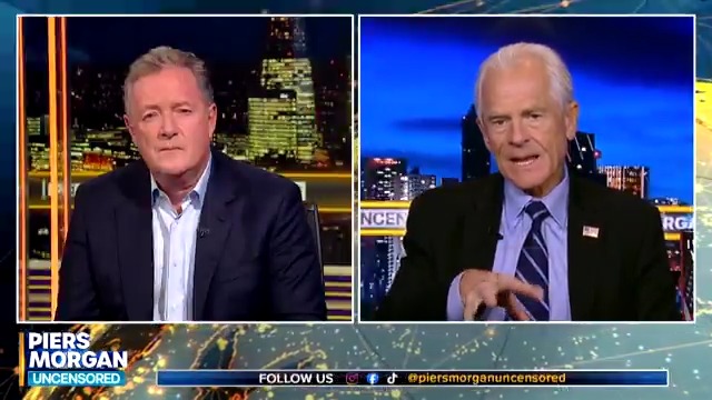 "AOC, Bernie Sanders - all of these b*stards call us fascists with a straight face when they're shooting at us." Trump’s senior counsellor for trade Peter Navarro discusses Charlie Kirk's assassination with Piers Morgan. 📺 Piers Morgan | Peter Navarro