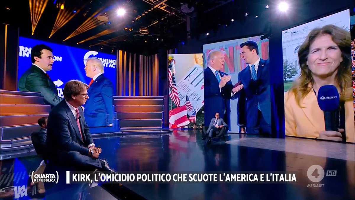 L'intervento di Maria Luisa #RossiHawkins sull'omicidio di Charlie #Kirk. #quartarepubblica