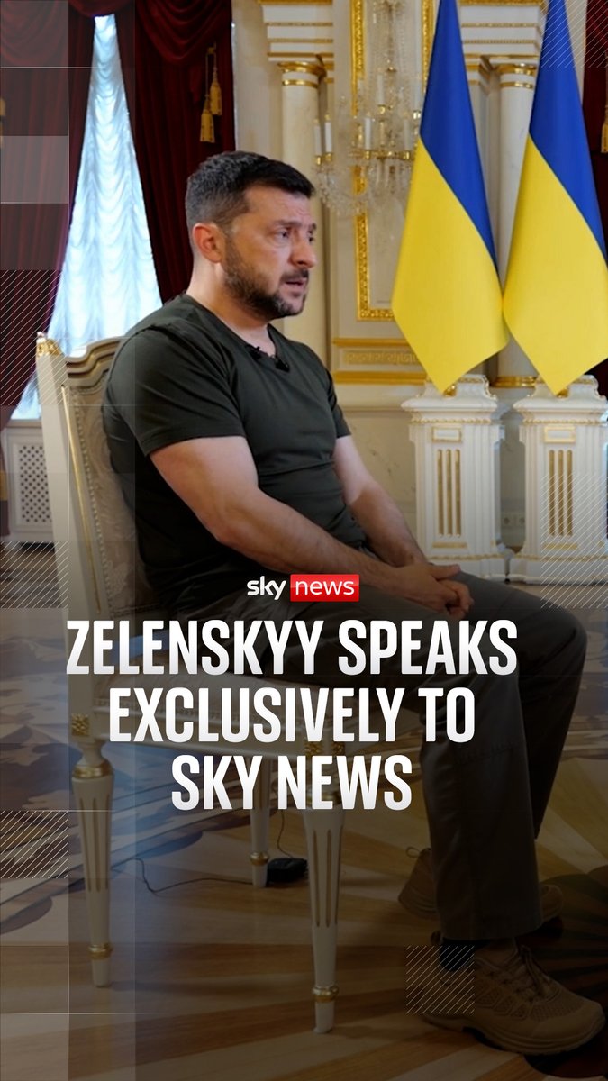Vladimir Putin is trying to trick Donald Trump and the US into delaying sanctions, Volodymyr Zelenskyy has told Yalda Hakim. Watch the full interview on Sky News from Tuesday morning. More here: