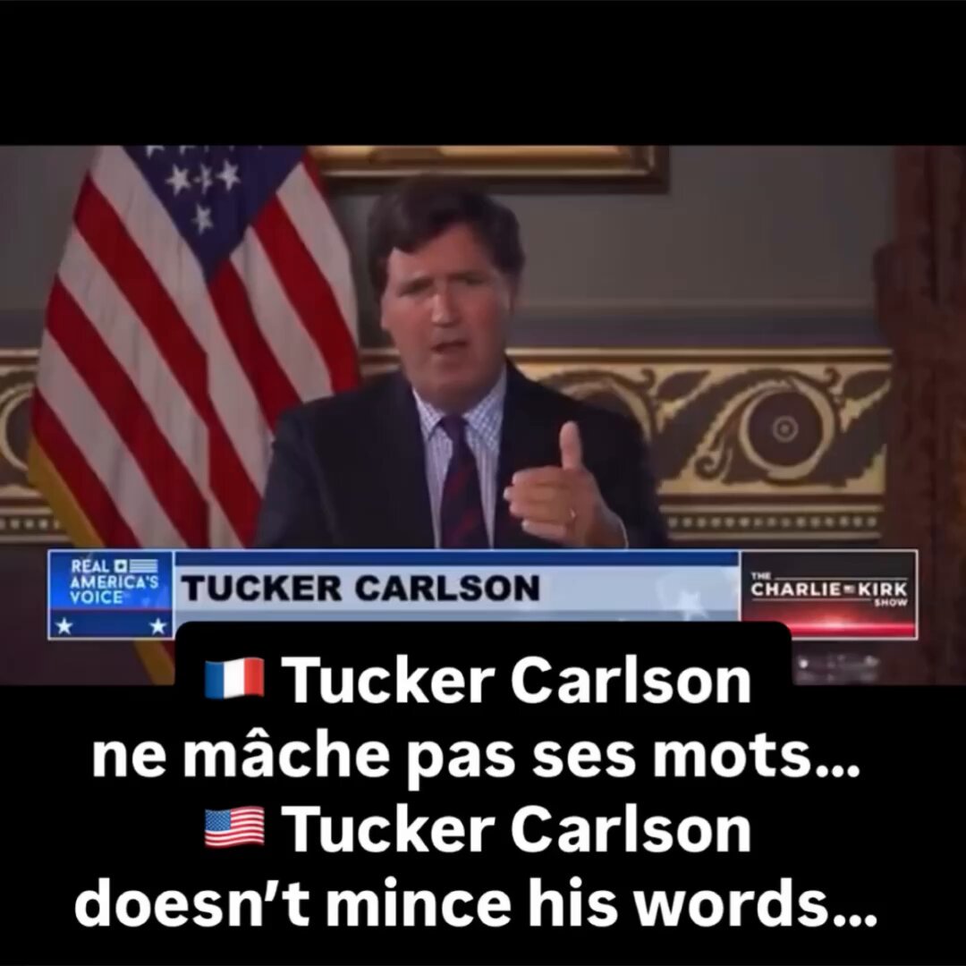 Post 🇫🇷 & 🇺🇸 🇫🇷🚨⚠️ #CharlieKirk À qui Tucker Carlson fait-il vraiment allusion ? 👀🤔… 👇 « Je ne pense pas que ce soit utile que des gens, surtout des chefs d’État étrangers, viennent dire qu’il a vécu pour ma cause ou quoi que ce soit. C’est dégoûtant… et complètement faux. » 📌Cf Vidéo traduite. Qui pensez‑vous qu’il vise ici ? ✍️ Partagez vos réponses en commentaire… 🇺🇸🚨⚠️ Who is Tucker Carlson really referring to? 👀🤔… 👇 “I don’t think it’s helpful for people, especially foreign heads of state, to come out and say he lived for my cause or anything like that. It’s disgusting… and completely false.” Who do you think he’s referring to? ✍️ Share your thoughts in the comments… 🇺🇸🦅🇫🇷 Sylvia Miami 🇫🇷🦅🇺🇸 🔴 Tous mes liens en un seul clic, suivez-moi / All my links in one click, follow me ✅ Donald J. Trump Vice President JD Vance Charlie Kirk Turning Point USA #SylviaMiami #CharlieKirkShot #tuckercarlson #Pressure #NeverForget