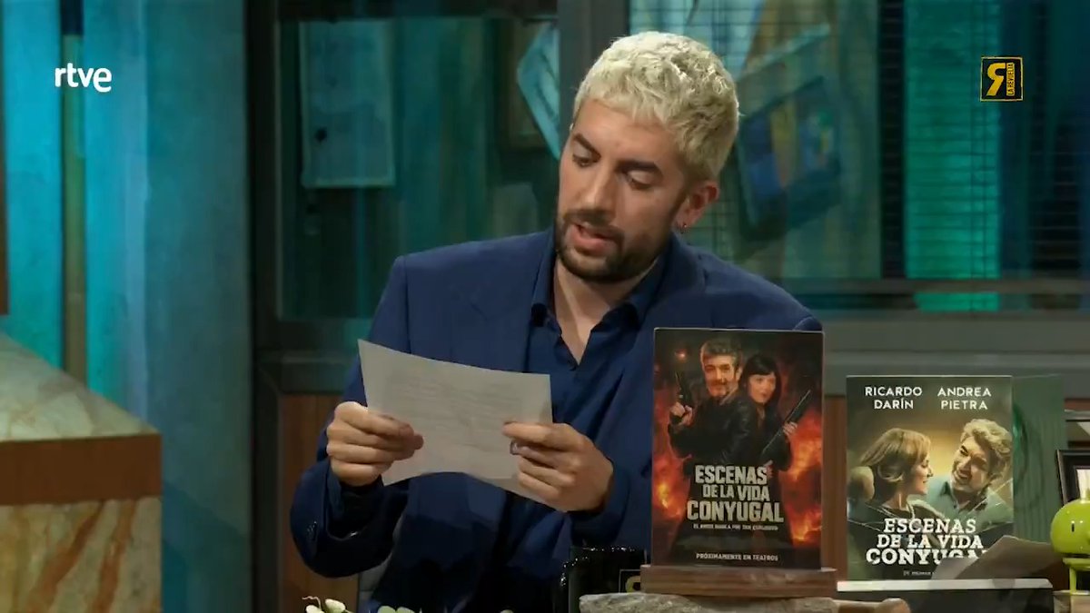 ✉️ El Gobierno ya nos deja decir los invitados de la semana #LaRevuelta Andrea Pietra Ricardo Darin