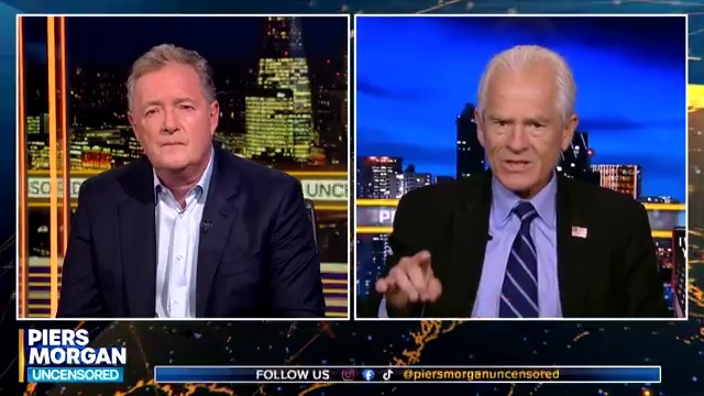 "To Mr Musk... X is the biggest cesspool of violent rhetoric in the country, other than Facebook." Trump’s senior counsellor for trade Peter Navarro gives his message to Elon Musk: "Clean that damn thing up!" 📺 Piers Morgan | Peter Navarro