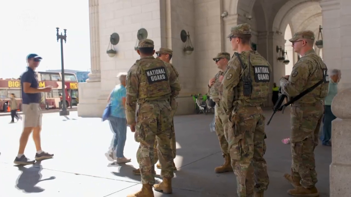 President Trump signed a presidential memorandum Monday mobilizing federal law enforcement agents to Memphis, Tennessee, as a part of a task force that will include the Tennessee National Guard, the latest planned Guard deployment in his effort to combat crime in U.S. cities.