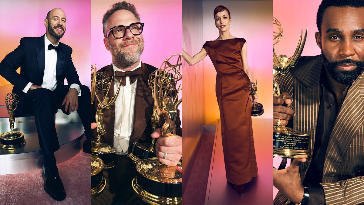 The best in the business. Inside the Apple TV+ 77th Annual #Emmy Celebration.