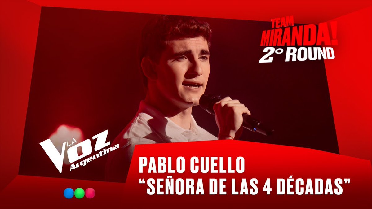 "Arjona": Por la presentación de Pablo Cuello en #LaVozArgentina con la canción ‘Señora de las 4 décadas’