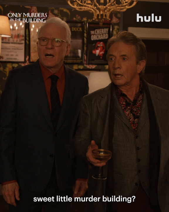 We've got company. You joining us? A new episode of #OMITB is now streaming on Hulu.