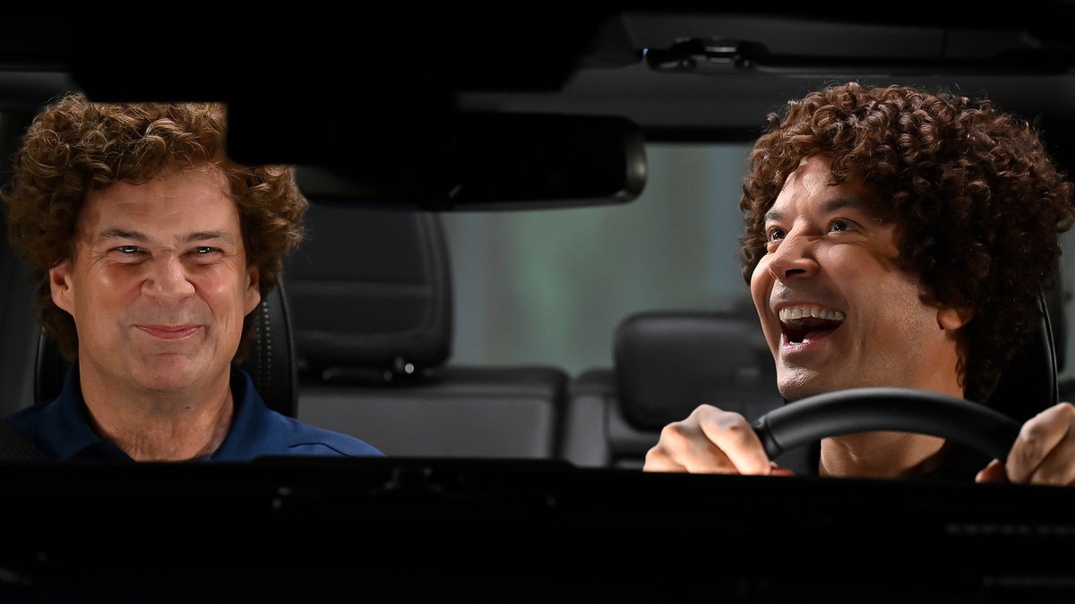 .Ford Motor Company CEO Jim Farley shows Jimmy the 2025 Bronco Badlands Sasquatch and test out a special “feature” together 😂 #FallonTonight