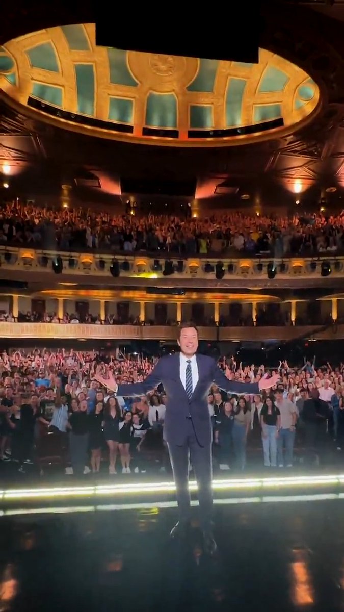 Same time next year?! Thank you Detroit! #FallonTonight