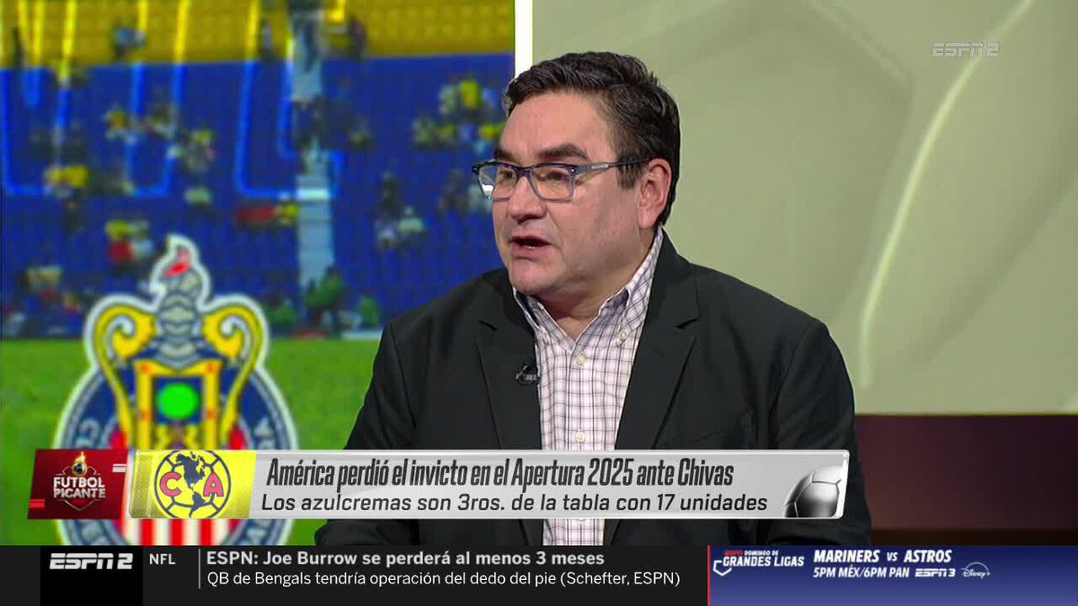 🗣️ "Maximin todavía no puede ser titular" 🗣️ "Guadalajara le pone un baile al América" 🗣️ "Lo ganan gracias a Milito" 🔥 Contundentes palabras de Jorge Pietrasanta, tras la victoria de Chivas en el Clásico Nacional ante las Águilas.