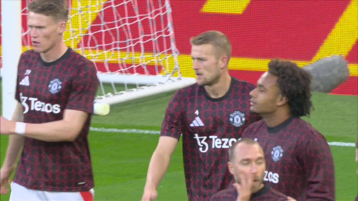 Gary Neville advised Ten Hag to consider using a BACK THREE last year. "De Ligt is not the most mobile. I think some of these players would probably be better in a 3 at the back." Manchester United brought Amorim to play that and now Gary has a problem.