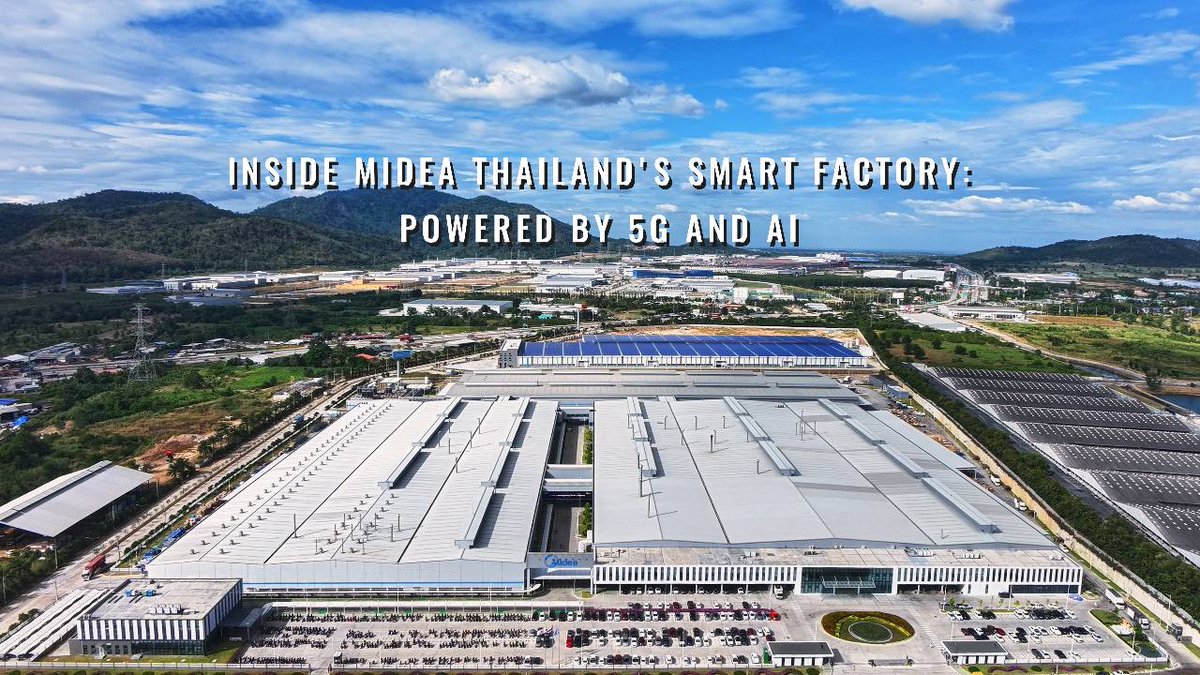 Midea Group, Huawei, and AIS have built a leading smart factory in Thailand—setting a new benchmark for digital transformation in Southeast Asia. Watch the video to see how "5G+X" is reshaping intelligent manufacturing and driving innovation across the region.