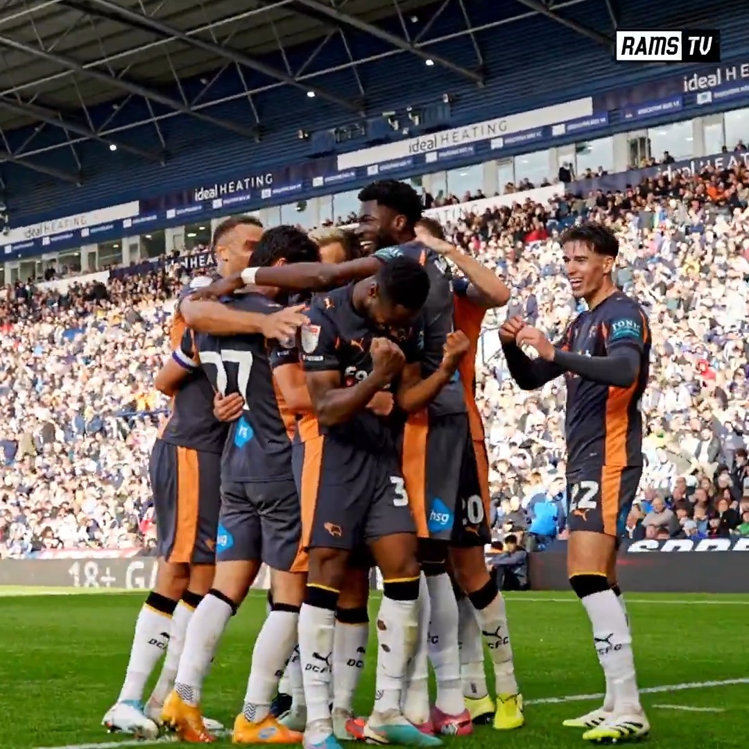 Stat to highlight how much of a smash and grab Derby's win over West Brom at the weekend was... Derby had 9 touches in the West Brom penalty area, five of which came from Andi Weimann with his goal 🤯
