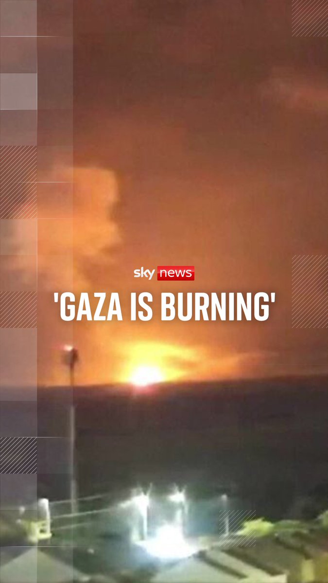 "Gaza is burning", declared Israel's Defence Minister, signalling the start of a new offensive in Gaza City. He made the ominous claim after a night of heavy strikes on the Gaza strip, where explosions could be seen across the skyline.