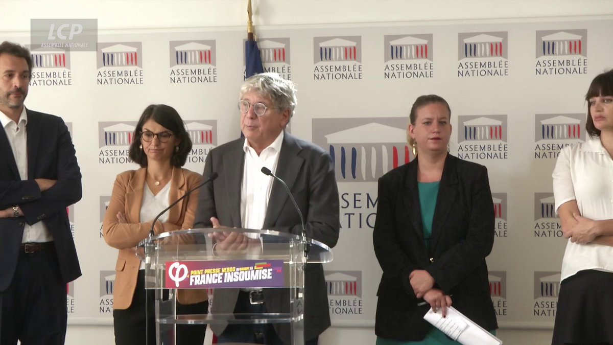 Budget : "Le gouvernement va sortir une sous-taxe Zucman, une taxe Zucman 'Canada dry', qui a l'apparence de la taxe Zucman mais qui n'est pas la taxe Zucman", affirme le président de la commission des finances Eric Coquerel (LFI). #DirectAN