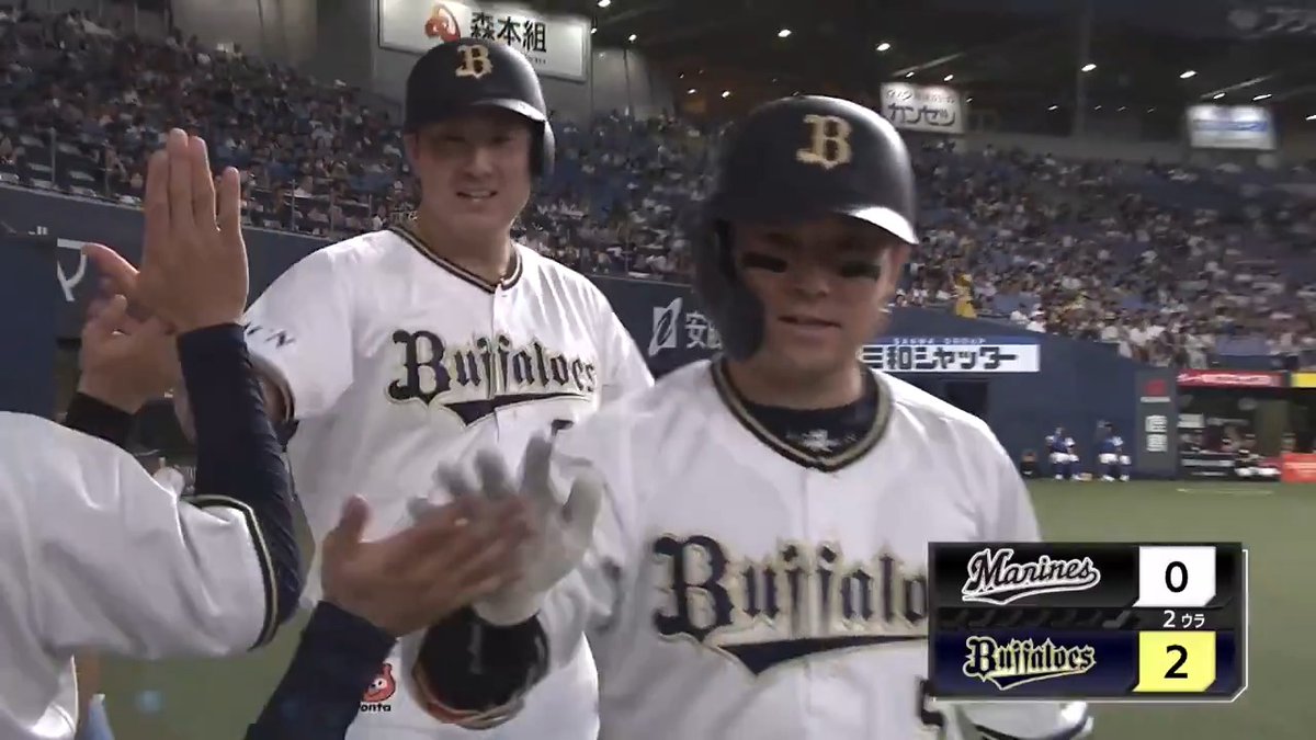 今日もベテランの一発で試合を動かす🔥 オリックス 西野真弘 選手の今季第7号2ランホームランで先制!🚀 👇ライブ配信はこちら