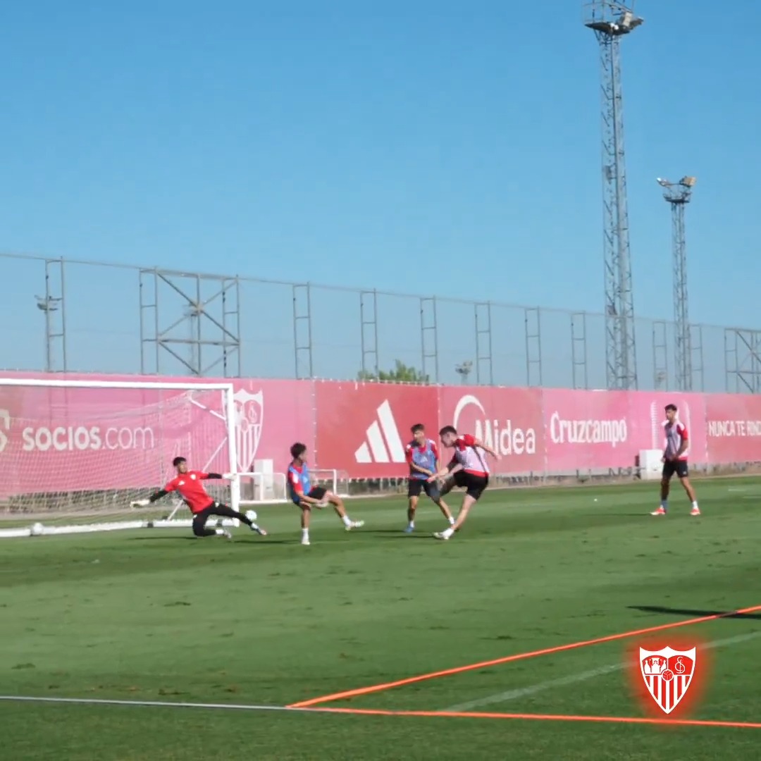 Intensidad 🔋⚽️ #WeareSevilla