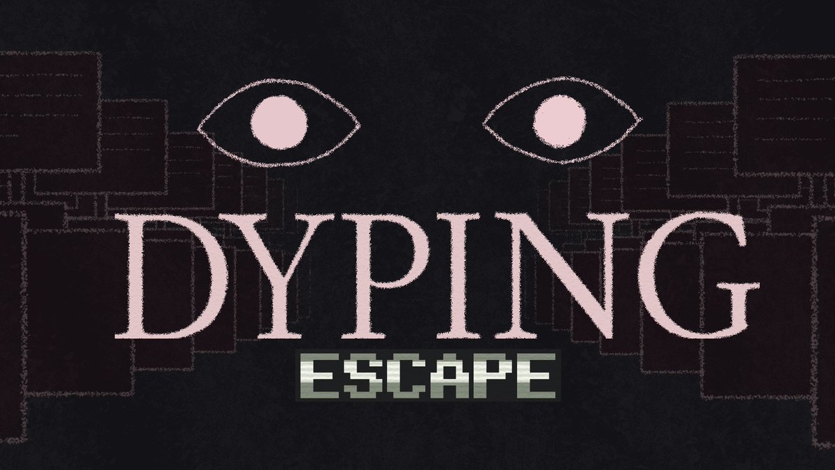 ⌨️35万回以上プレイされたホラータイピングゲームの決定版 『Dyping Escape』 2026年発売決定 さらにTGS2025への試遊出展も タイプした文字が現実となり襲いかかる、死に満ちたタイピングゲームから逃れろ――