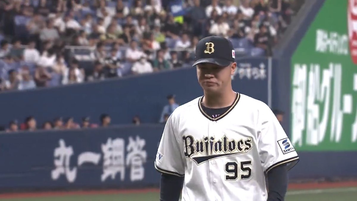 火消し成功！👏 ノーアウト2・3塁のピンチでマウンドに立ったオリックス 才木海翔 投手が見事3人で抑える！ 👇ライブ配信はこちら