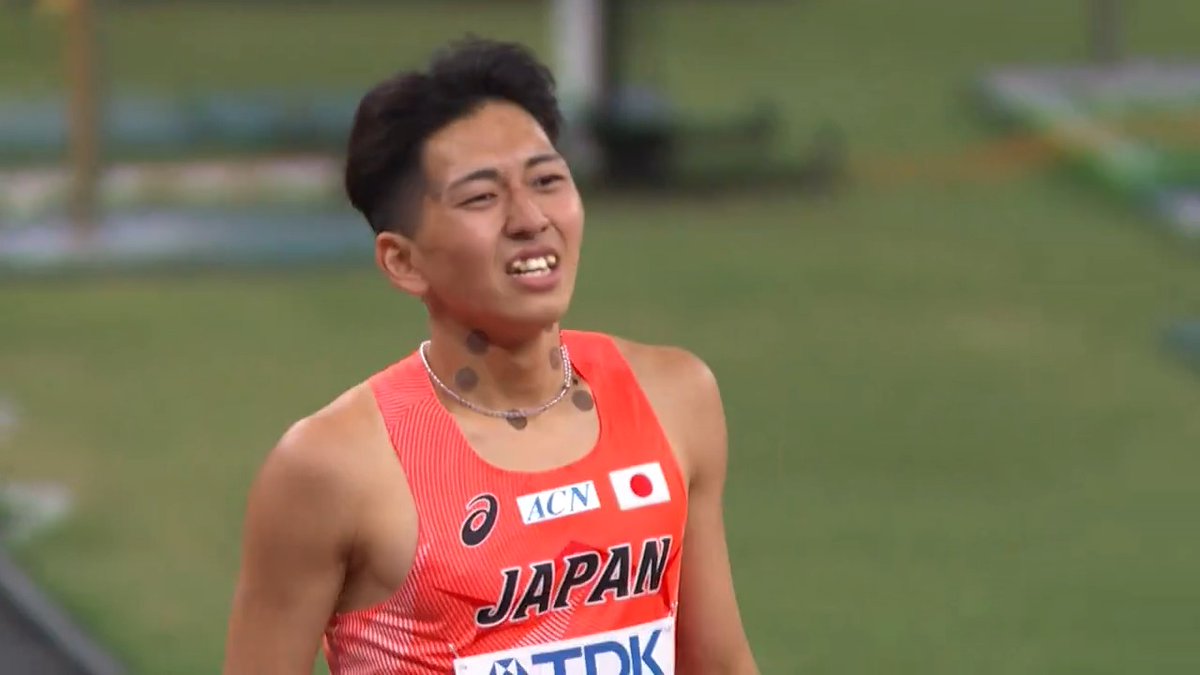 【東京世界陸上】 ▶️男子 800m 予選5組 19歳の日本記録保持者👑 🇯🇵落合晃 選手 7位 1分46秒78 堂々とした走りをみせるも 準決勝進出ならず。 📺TBS系 生中継 ⚡️TVerでは放送同時 & 全49種目LIVE配信⚡