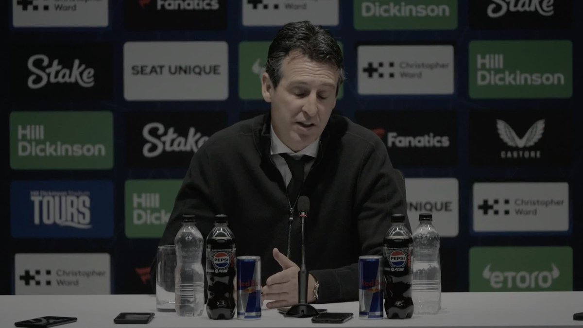 🗣️ "I'm happy because we compete" Unai Emery has tried to play down his Aston Villa side's shooting issues.