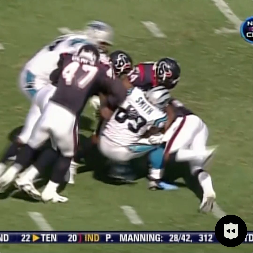 18 years ago today, Steve Smith Sr. somehow broke 40 tackles &amp; got a 74-yard TD 😤 Dawg.