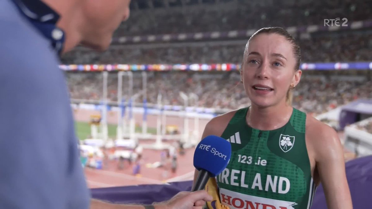 ‘I just didn’t have it today. 10th is great, better than last year, but I can do better than that’ – World finalist Sarah Healy tells David Gillick she has much more to give Coverage of the World Athletics Championships continues on RTÉ2 and RTÉ Player 📺