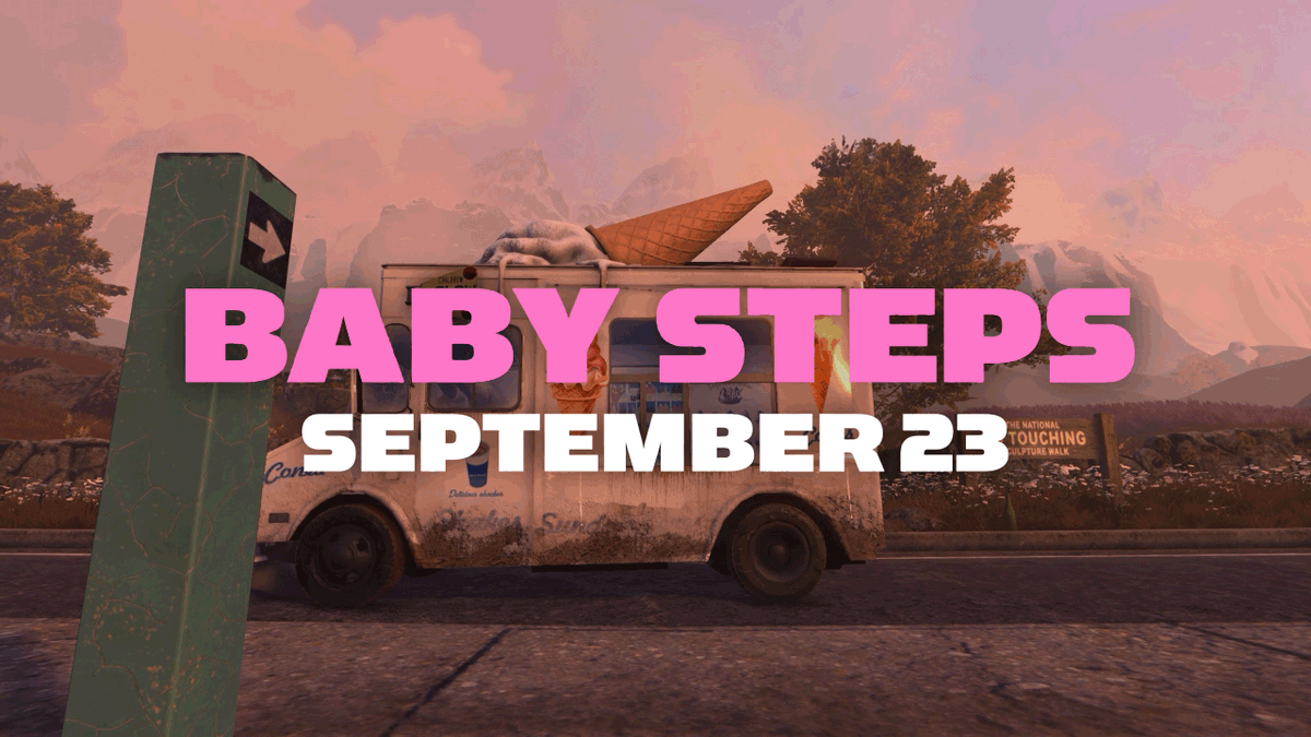 The ice cream truck in Baby Steps is OP. 🍦 PC + PS5 | September 23