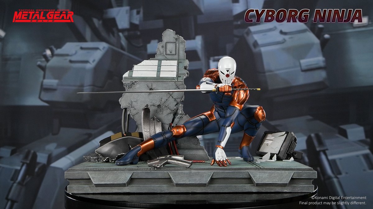 Pre-orders for our Metal Gear Solid - Cyborg Ninja (Gray Fox) statue are NOW OPEN! Take advantage of our EARLY BIRD OFFER by placing your orders before 20th October 2025! Don’t miss out on this limited time offer! ~~~~~~~~~~~~~~~~~~~~~~~~~~~~ And don’t forget to join our #GIVEAWAY for a chance to win a statue! Rules to the giveaway can be found here: Secure our other Metal Gear Solid statues by snagging them at Tag a Metal Gear Solid fan in the comments! #MetalGearSolid #CyborgNinja #GrayFox #Konami #Statue #VideoGame METAL GEAR OFFICIAL Konami