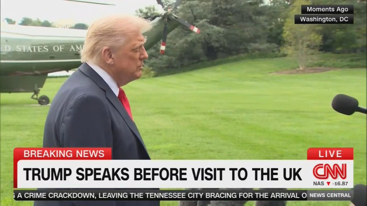 Reporter: Should a president in office be engaged in so much business activity? Trump: I'm really not. Where are you from? Reporter: The Australian Broadcasting Corporation Trump: You're hurting Australia very much right now. And they want to get along with me. Your leader is coming over to see me very soon. I'm going to tell them about you. You set a very bad tone. Quiet.