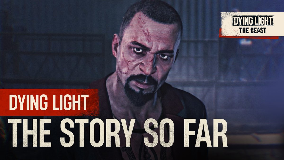 Dying Light: The Beast is almost here! Now is the perfect time to watch Kyle Crane recollect the events from Dying Light and Dying Light: The Following, as well as the horrors he endured in captivity. Revisit the story behind your pain before you set out on a quest for revenge. Unleash the Beast - September 18. Pre-order now 👉