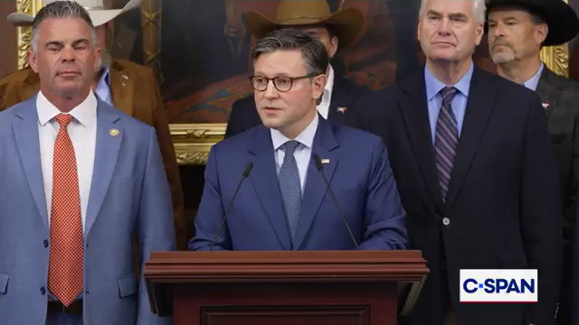 .Speaker Mike Johnson: "Interest in Turning Point USA is literally off the charts...I think there are over 32,000 inquiries of new chapters to be begun of Turning Point USA on college and high school campuses, university campuses around America."