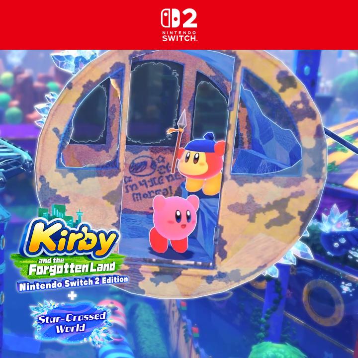 Don't forget, you can always tackle the new Starry Stages with a friend by your side! #Kirby