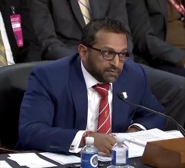 HOLY CRAP! Kash Patel when asked by Senator Klobuchar about an Assault Weapons ban: "Senator, I think there are instances on this legislation that could prevent future attacks, but I’m not going to weigh in to the creation of legislation." Now do something about it!