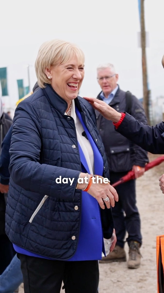 I’ve met thousands of people here at the Ploughing and the reception has been amazing. See you again tomorrow!
