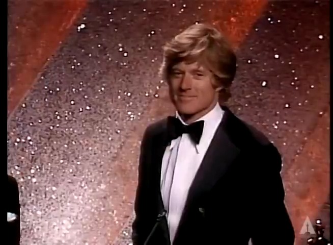 Watch the late Robert Redford win best director at the #Oscars in 1981