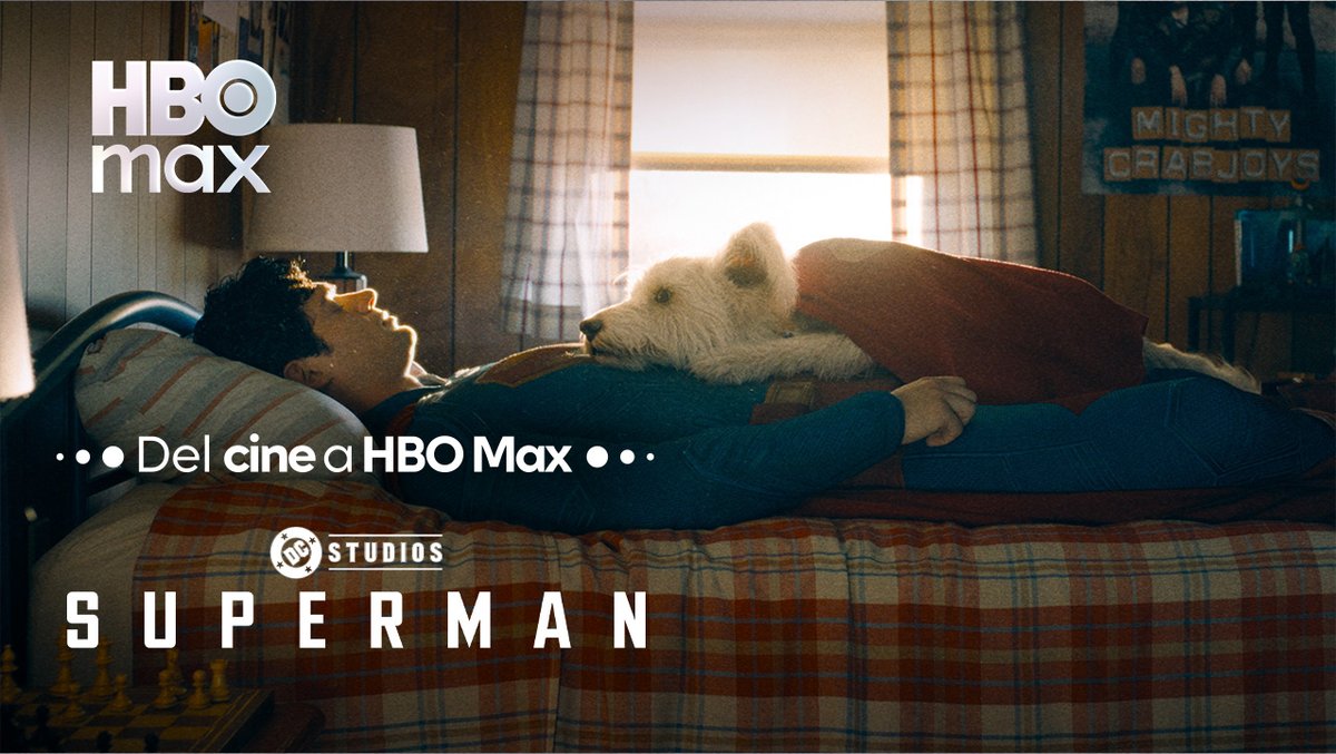 ¡Mira para arriba! 🟥 #Superman llega a HBO Max este 19 de Septiembre.