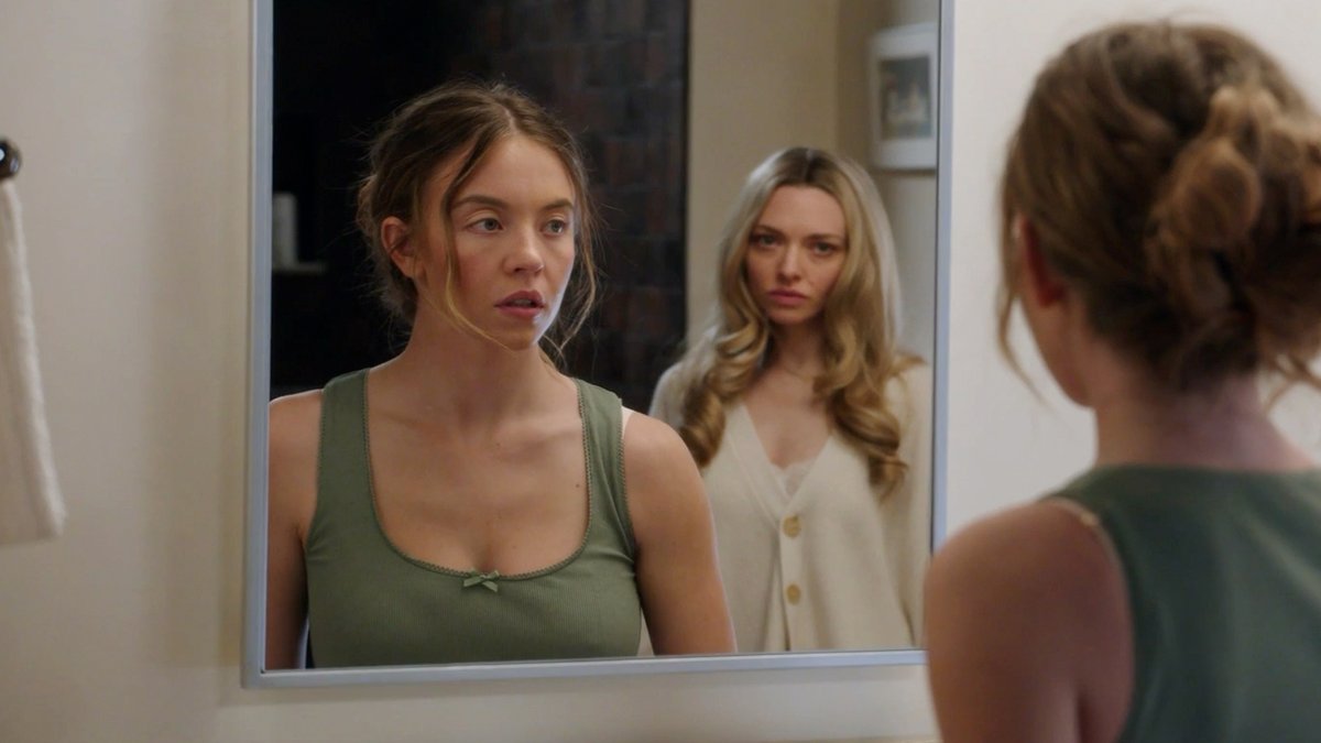 Sydney Sweeney, Amanda Seyfried, Brandon Sklenar, Michele Morrone, and Elizabeth Perkins star in the first trailer for #TheHousemaid. In theaters on December 19.