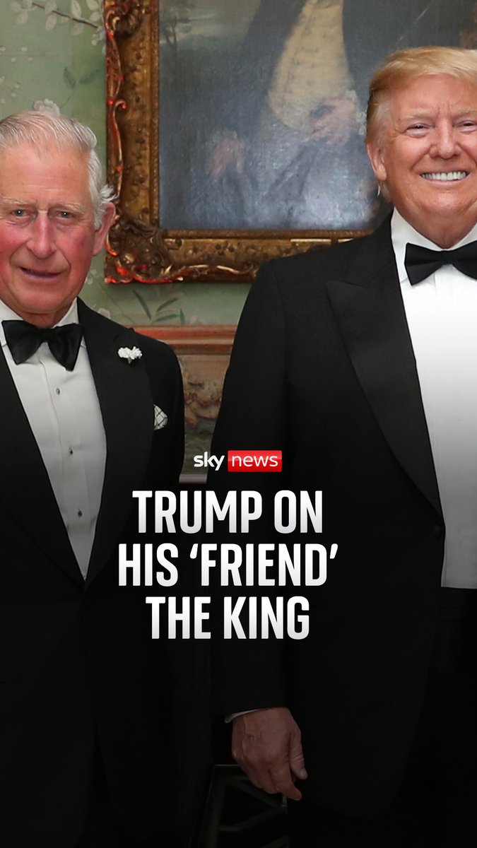 US President Donald Trump has called the King and Queen Camilla 'good friends' ahead of his historic second state visit to the UK. He'll meet the King and Queen Camilla at Windsor Castle on Wednesday. Follow our live blog on the state visit 🔗